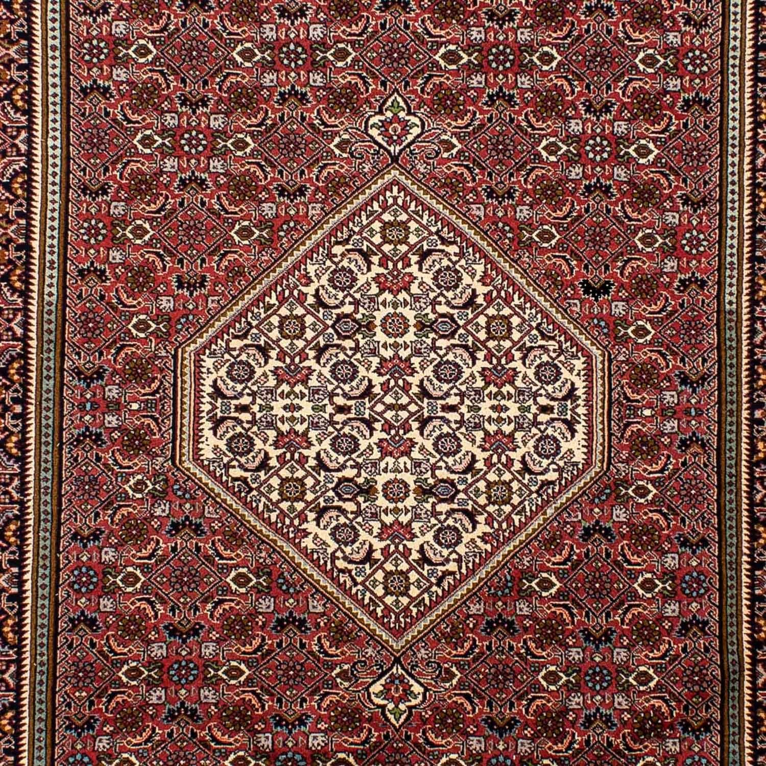 Persisk tæppe - Bijar - 288 x 195 cm - lysrød