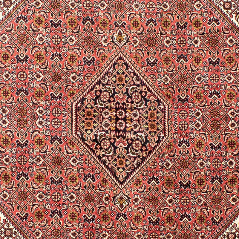 Persisk tæppe - Bijar - 240 x 170 cm - lysrød