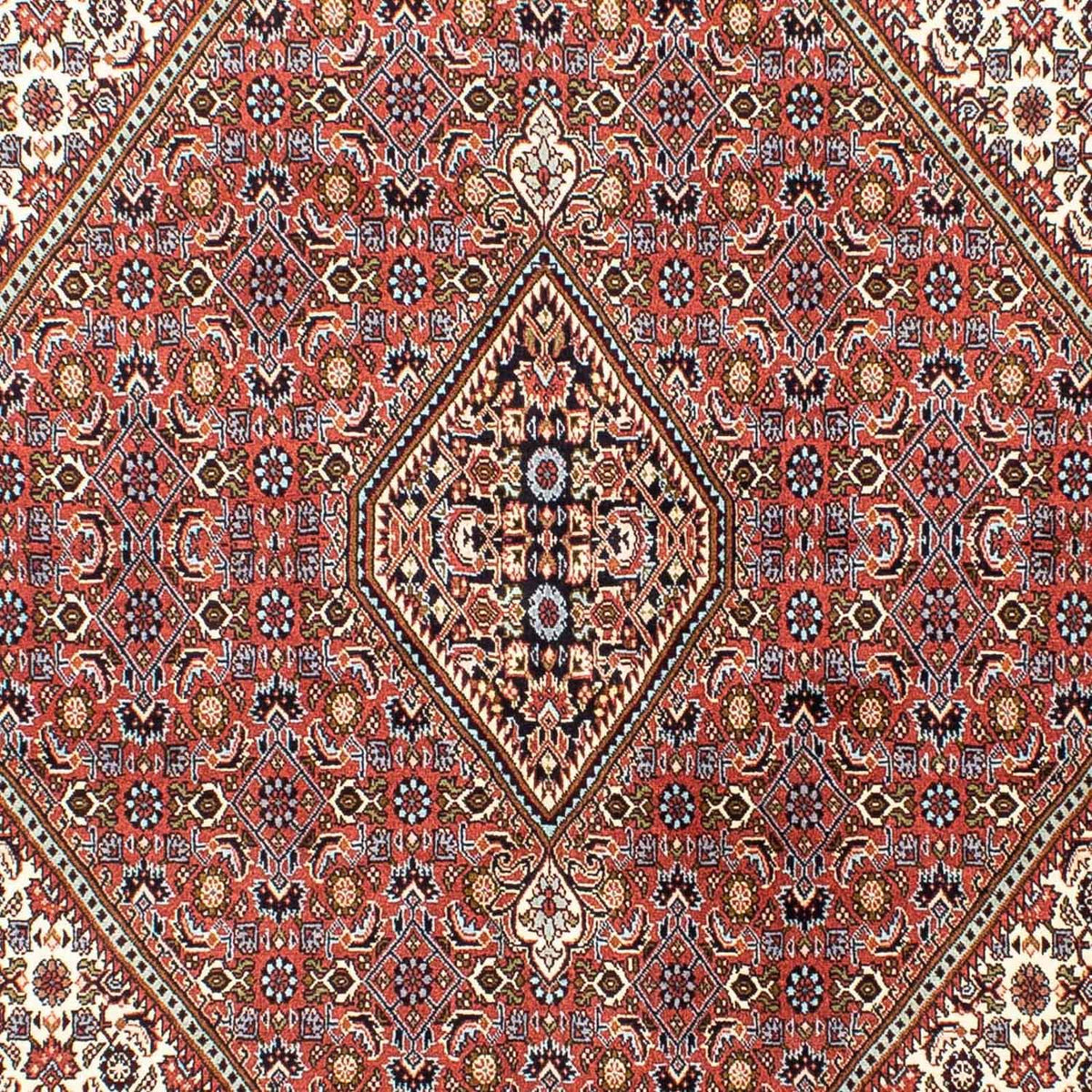 Persisk tæppe - Bijar - 250 x 171 cm - lysrød