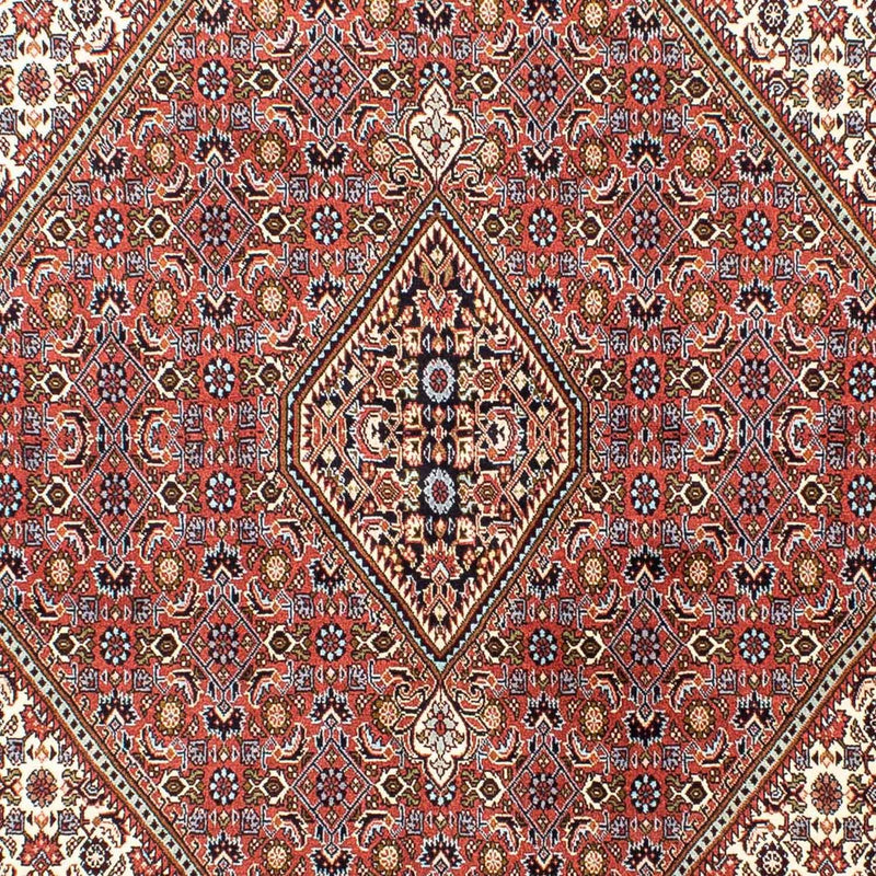 Persisk tæppe - Bijar - 250 x 171 cm - lysrød