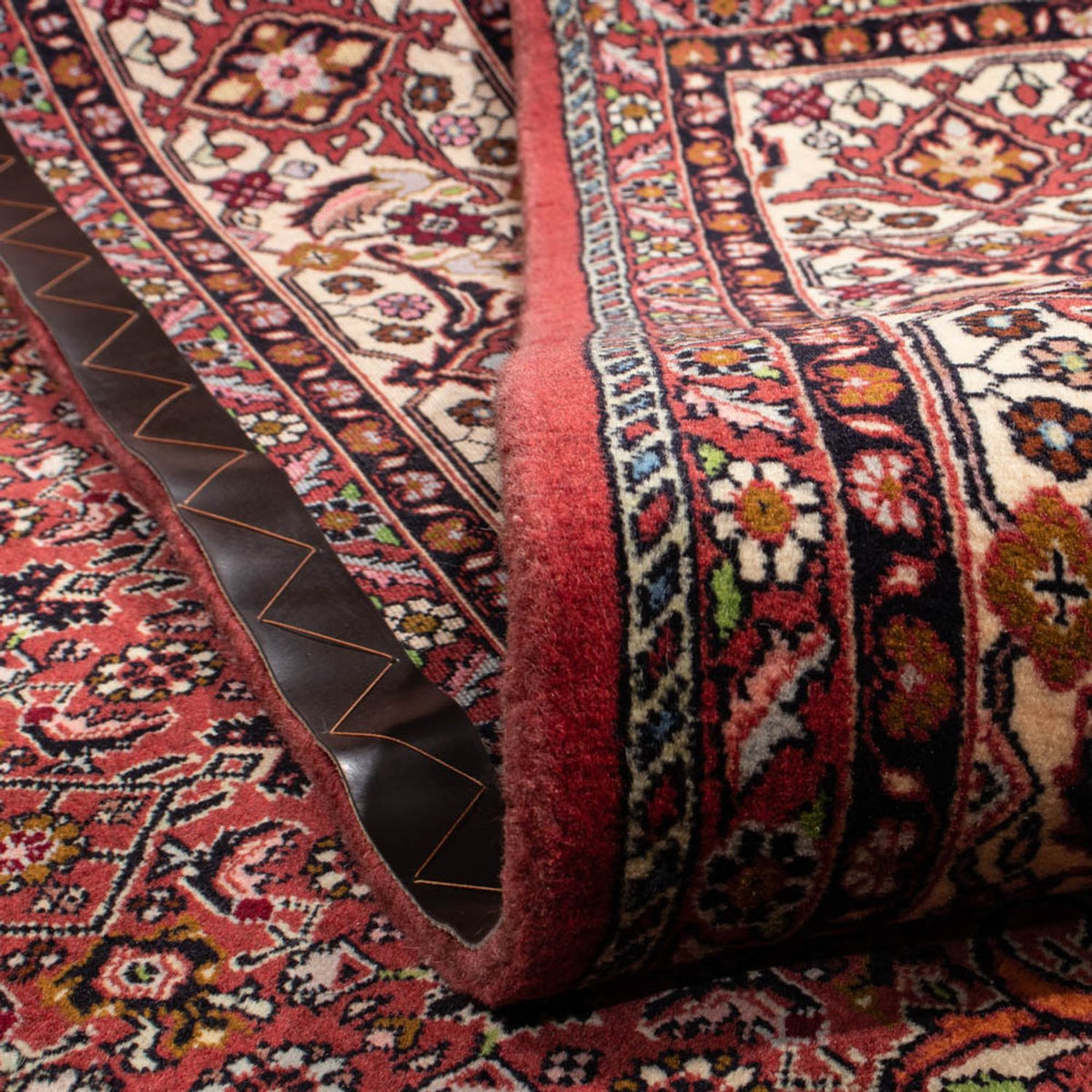 Persisk tæppe - Bijar - 338 x 250 cm - brun