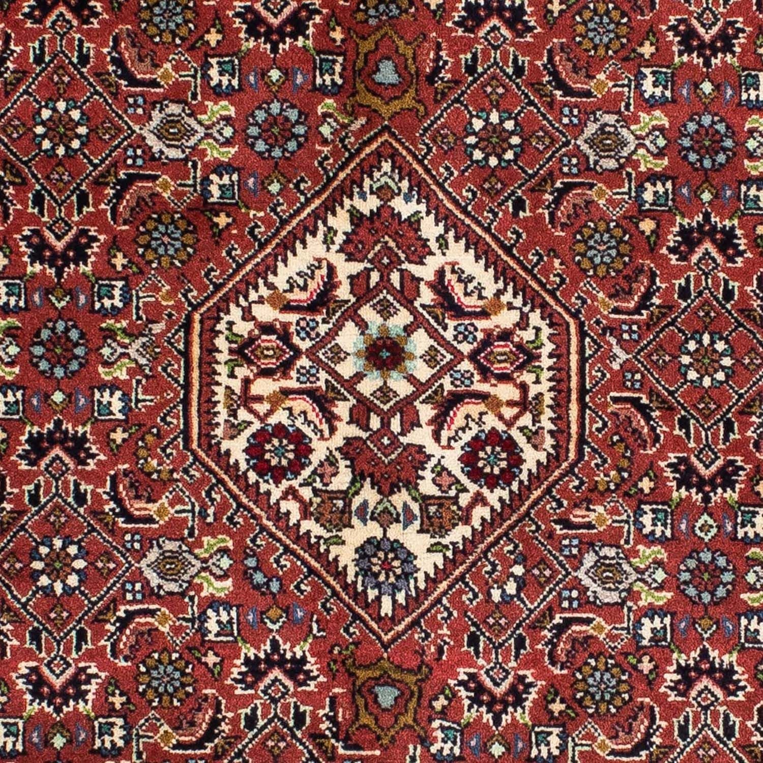 Persisk tæppe - Bijar - 200 x 144 cm - rød