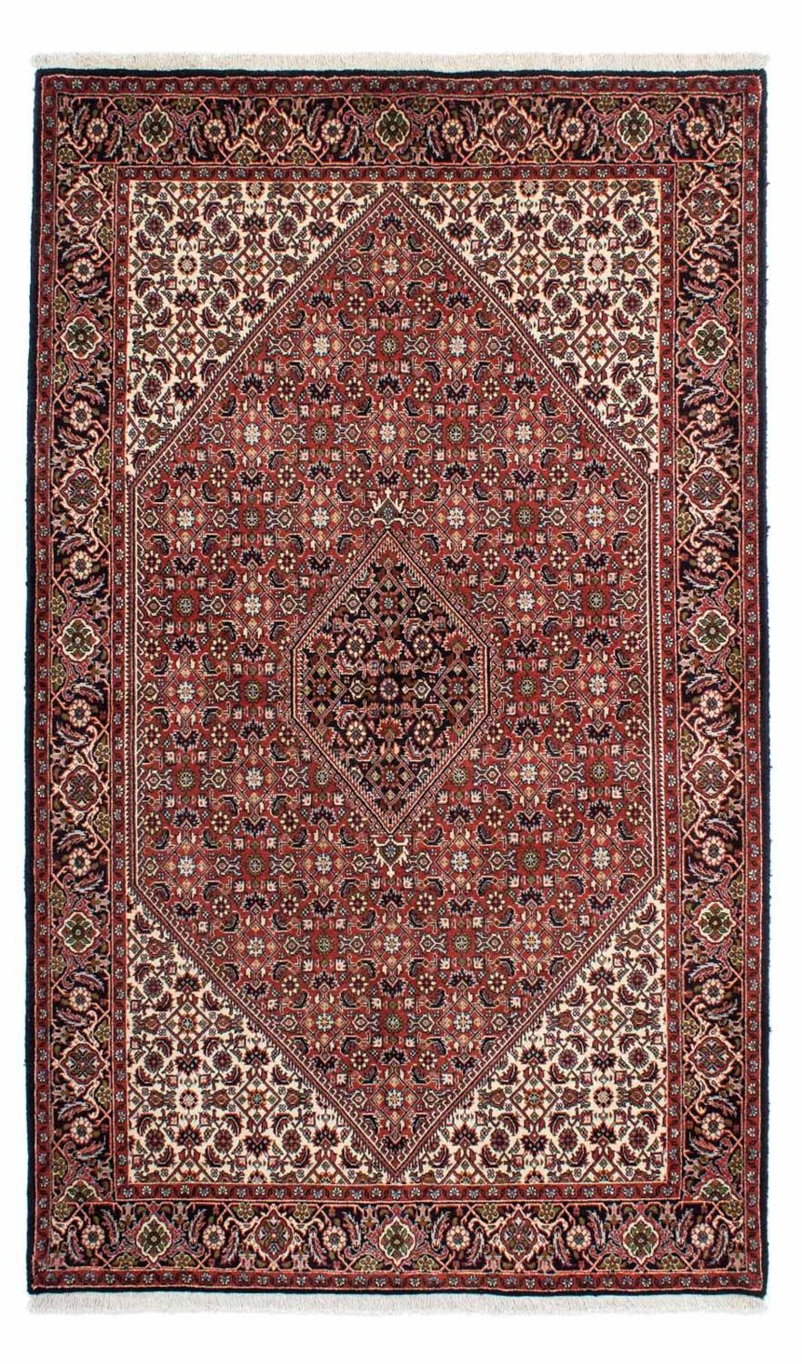 Persisk tæppe - Bijar - 228 x 139 cm - rød