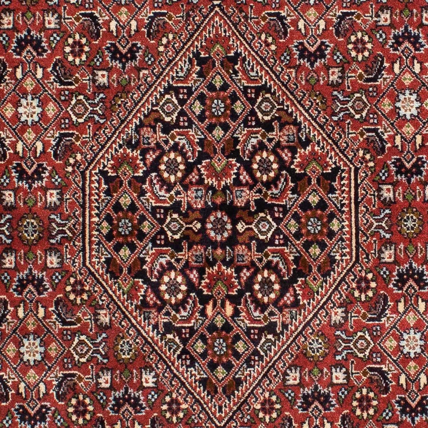 Persisk tæppe - Bijar - 228 x 139 cm - rød