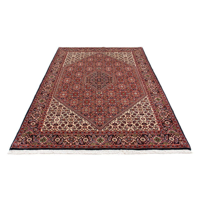 Persisk tæppe - Bijar - 228 x 139 cm - rød