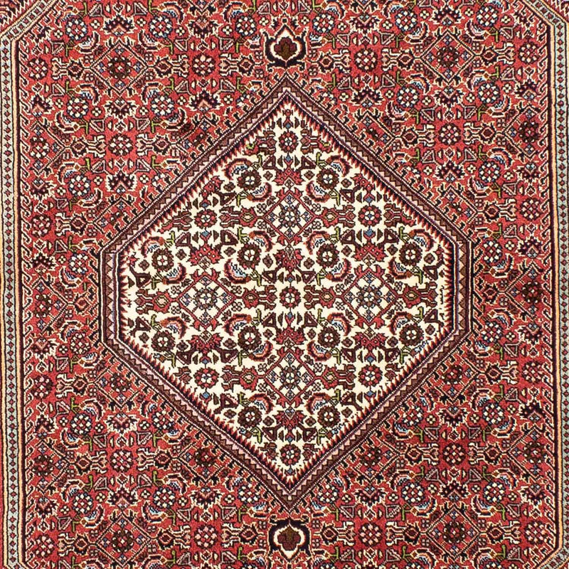 Persisk tæppe - Bijar - 255 x 170 cm - lysrød