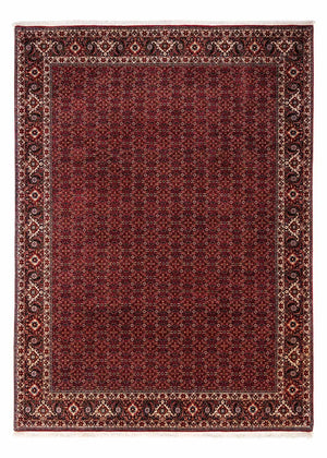 Persisk tæppe - Bijar - 350 x 250 cm - rød