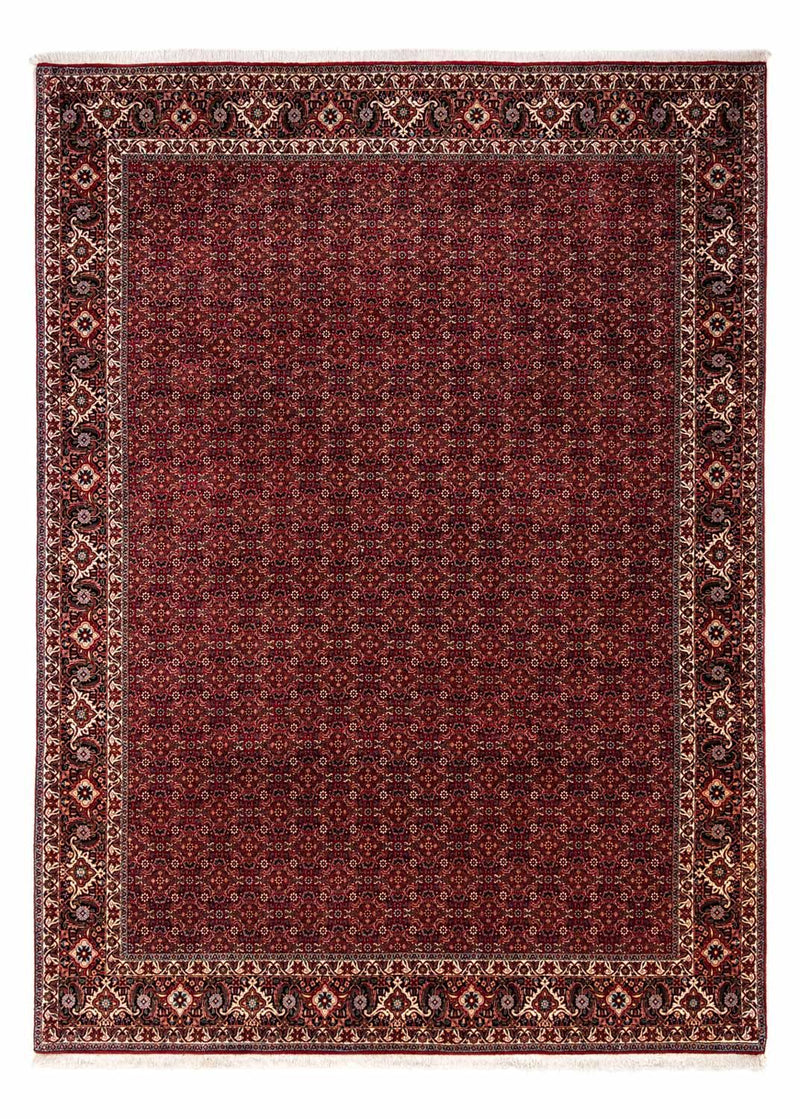 Persisk tæppe - Bijar - 350 x 250 cm - rød