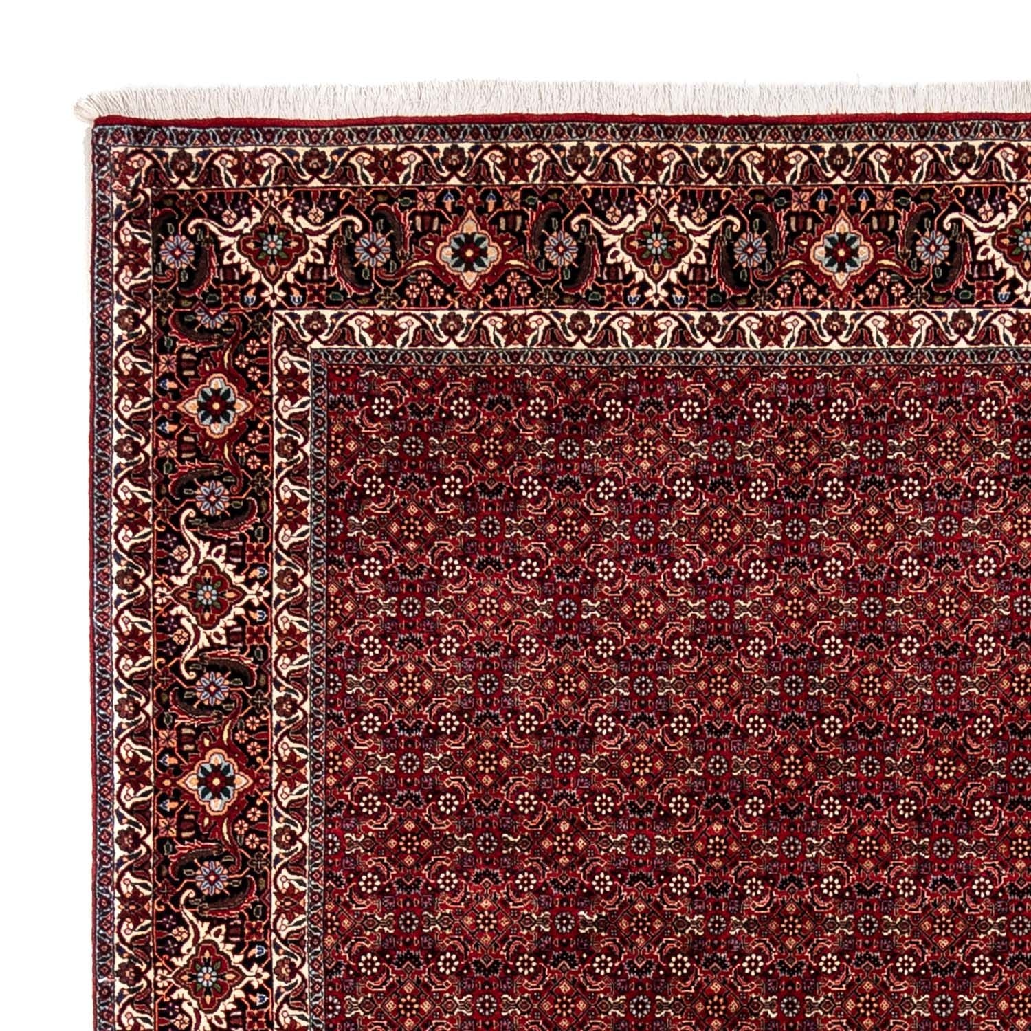 Persisk tæppe - Bijar - 350 x 250 cm - rød
