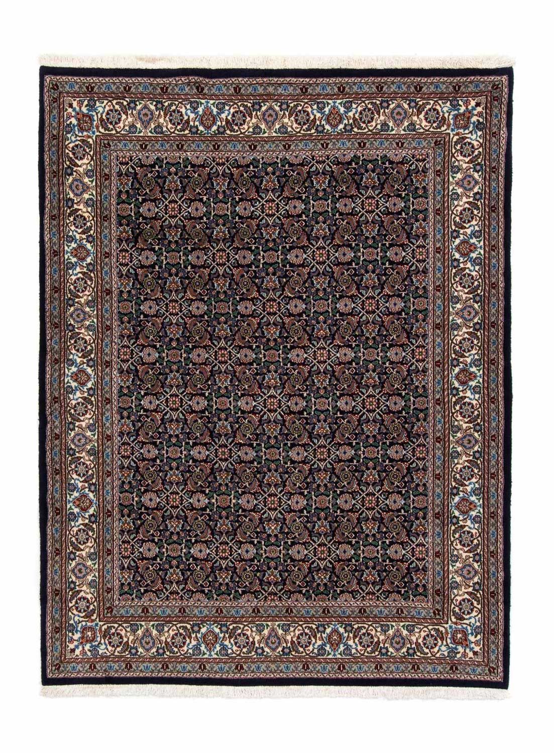 Persisk tæppe - Classic - 194 x 149 cm - mørkeblå