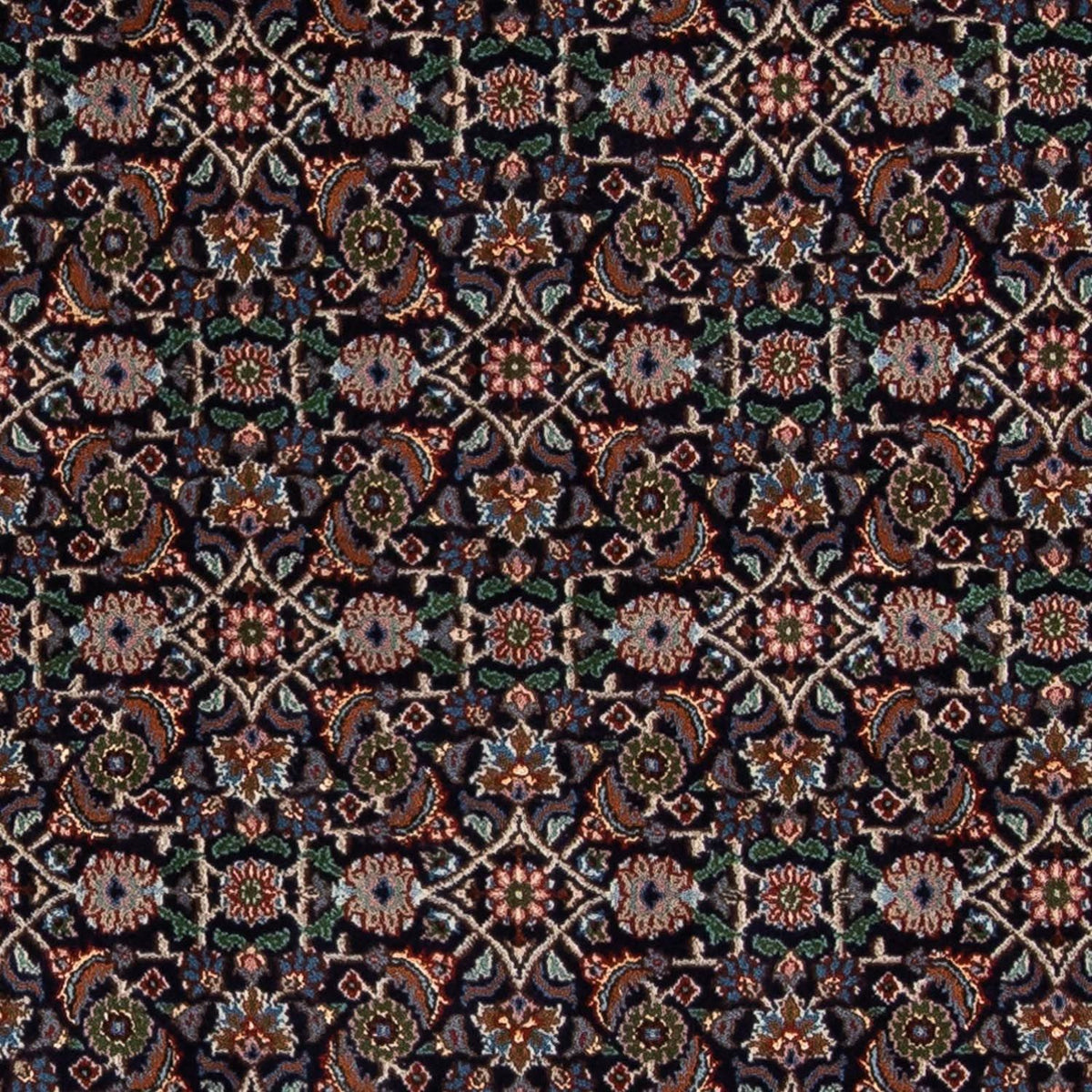 Persisk tæppe - Classic - 194 x 149 cm - mørkeblå