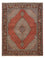 Persisk tæppe - Tabriz - 200 x 150 cm - mørkerød