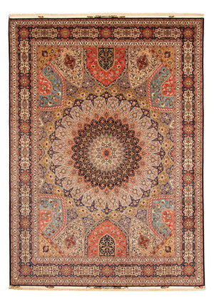 Persisk tæppe - Tabriz - Royal - 410 x 304 cm - flerfarvet