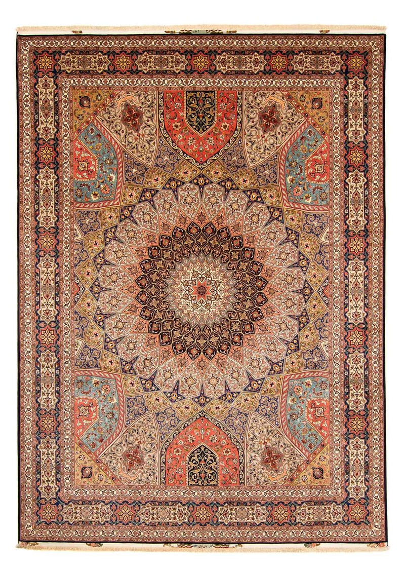 Persisk tæppe - Tabriz - Royal - 410 x 304 cm - flerfarvet