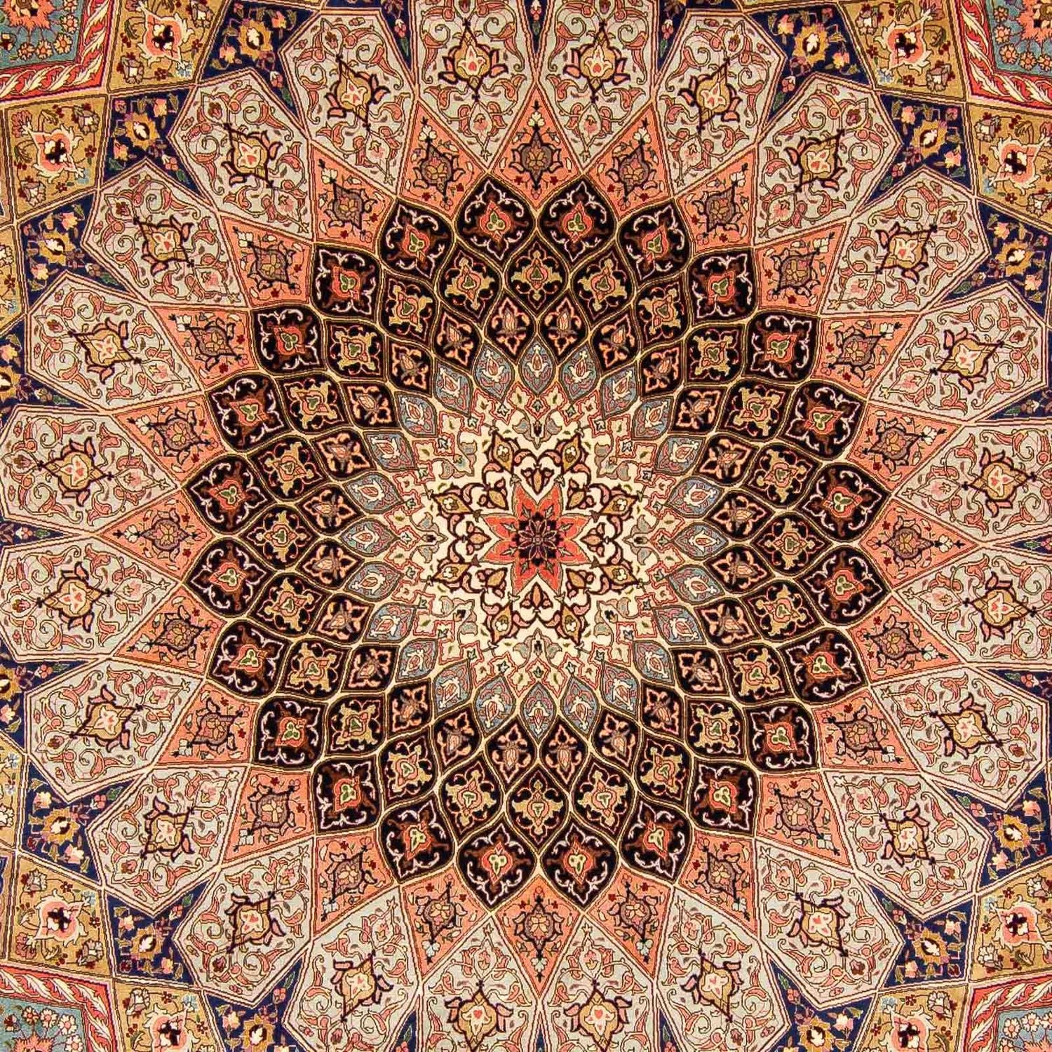Persisk tæppe - Tabriz - Royal - 410 x 304 cm - flerfarvet