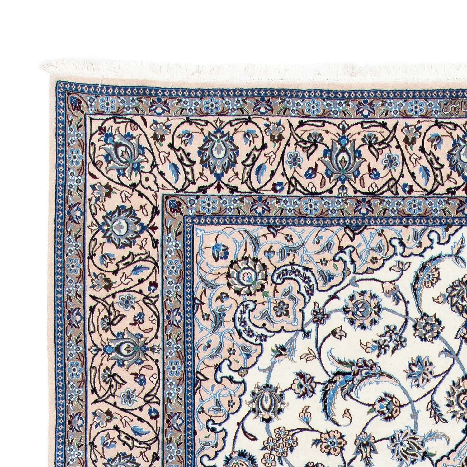 Persisk tæppe - Nain - Royal - 300 x 200 cm - beige