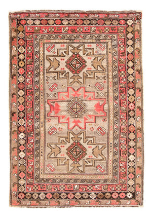 Persisk tæppe - Nomadisk - 162 x 118 cm - beige