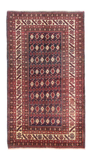 Baluch-tæppe - 240 x 143 cm - flerfarvet