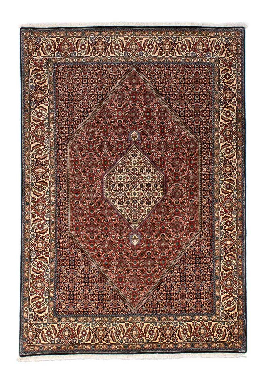 Persisk tæppe - Bijar - 250 x 173 cm - brun