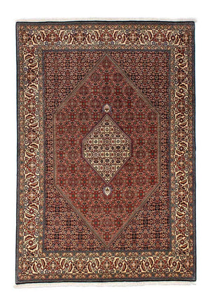 Persisk tæppe - Bijar - 250 x 173 cm - brun