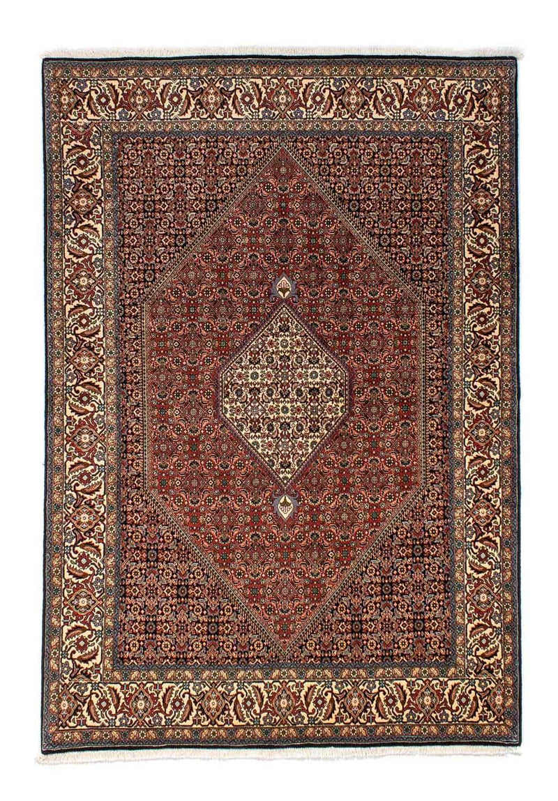 Persisk tæppe - Bijar - 250 x 173 cm - brun