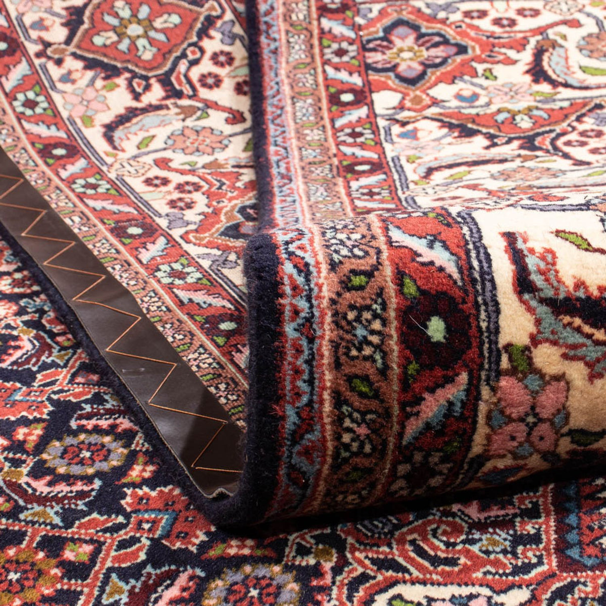 Persisk tæppe - Bijar - 348 x 243 cm - brun