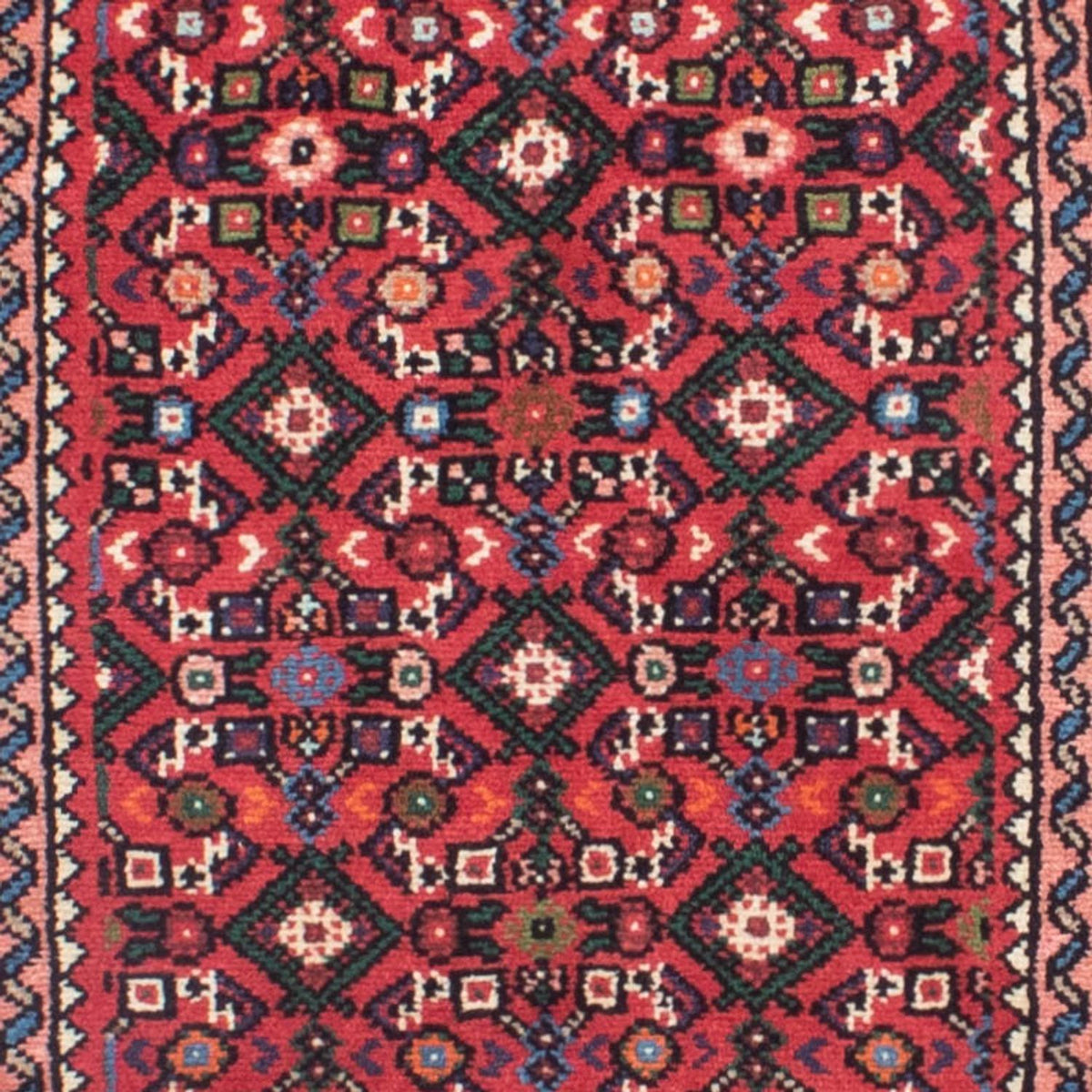 Løber Persisk tæppe - Nomadisk - 285 x 78 cm - rød