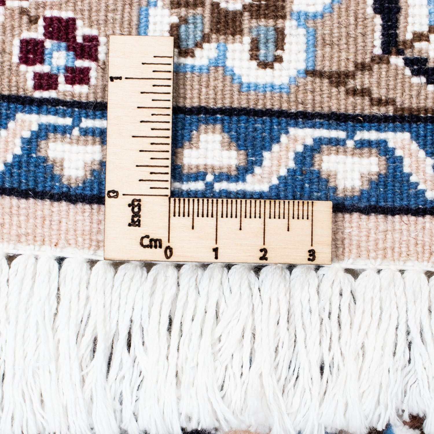 Persisk tæppe - Nain - Premium - 300 x 200 cm - beige