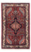 Persisk tæppe - Nomadisk - 125 x 80 cm - mørkerød
