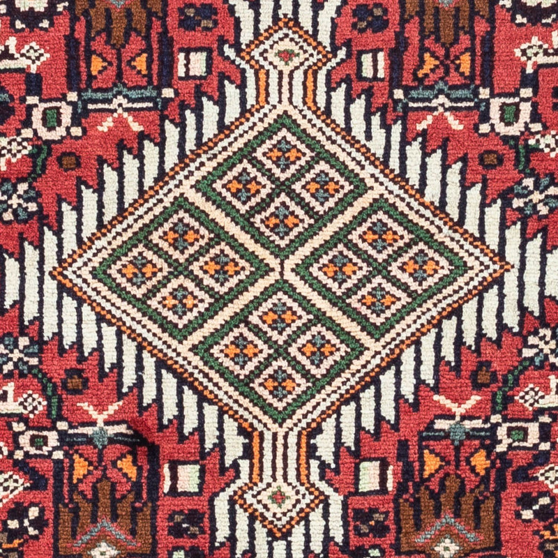 Persisk tæppe - Nomadisk - 125 x 80 cm - lysrød