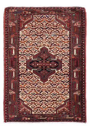 Persisk tæppe - Nomadisk - 125 x 80 cm - beige