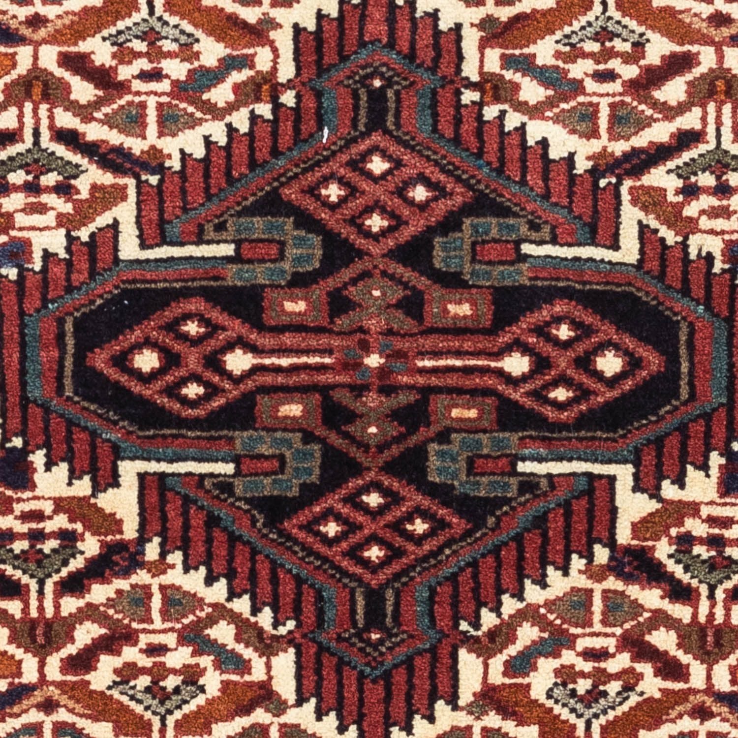 Persisk tæppe - Nomadisk - 125 x 80 cm - beige
