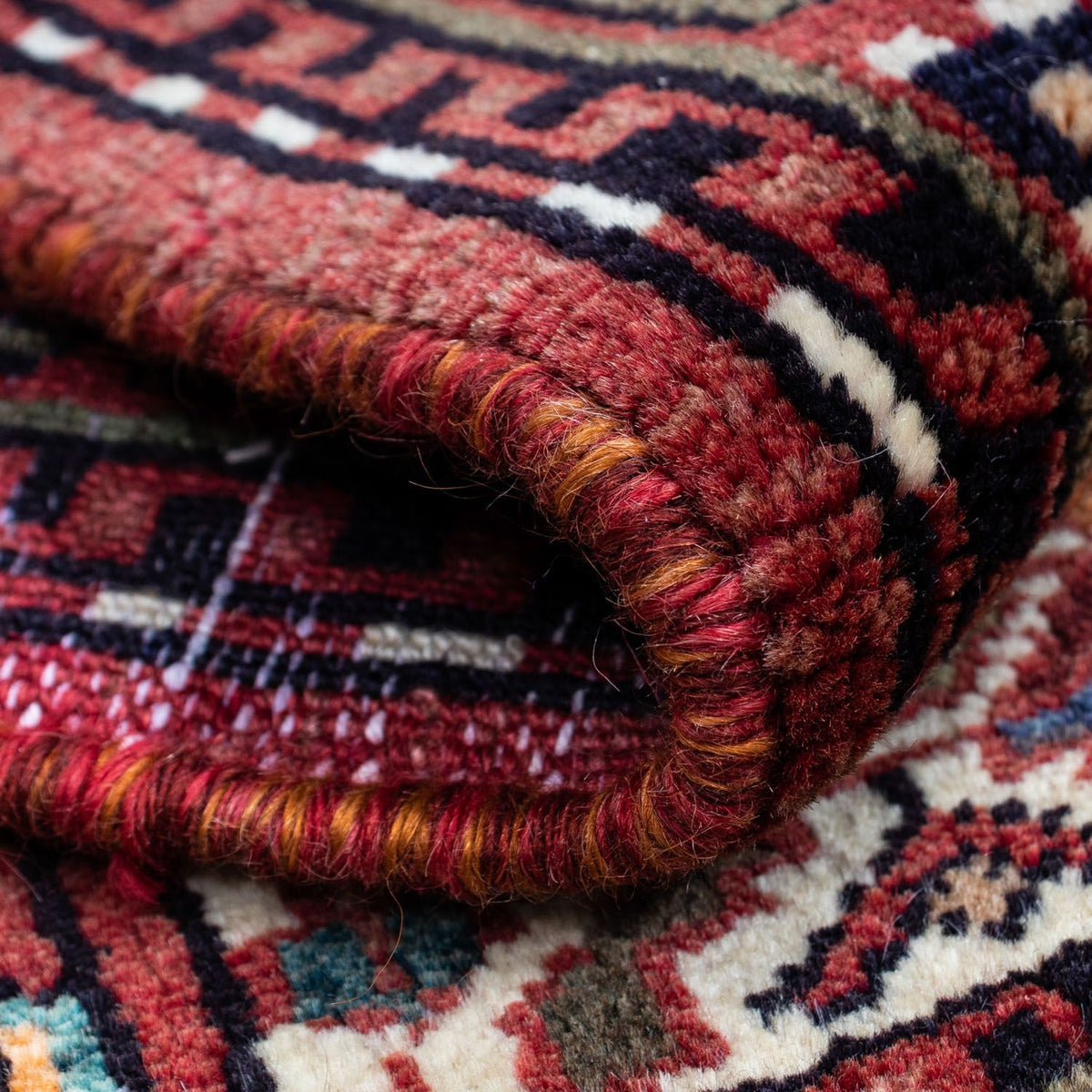 Persisk tæppe - Nomadisk - 125 x 80 cm - beige