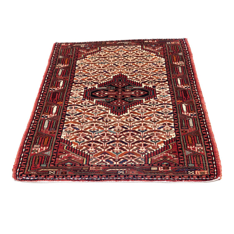 Persisk tæppe - Nomadisk - 125 x 80 cm - beige