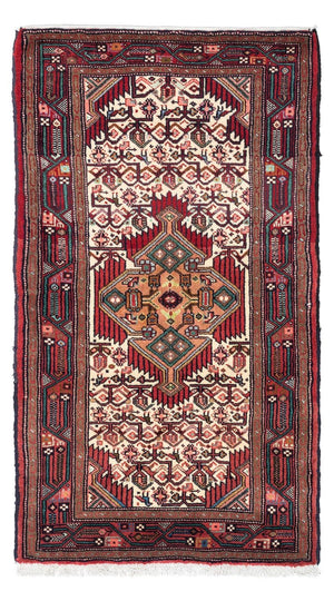 Persisk tæppe - Nomadisk - 125 x 80 cm - beige
