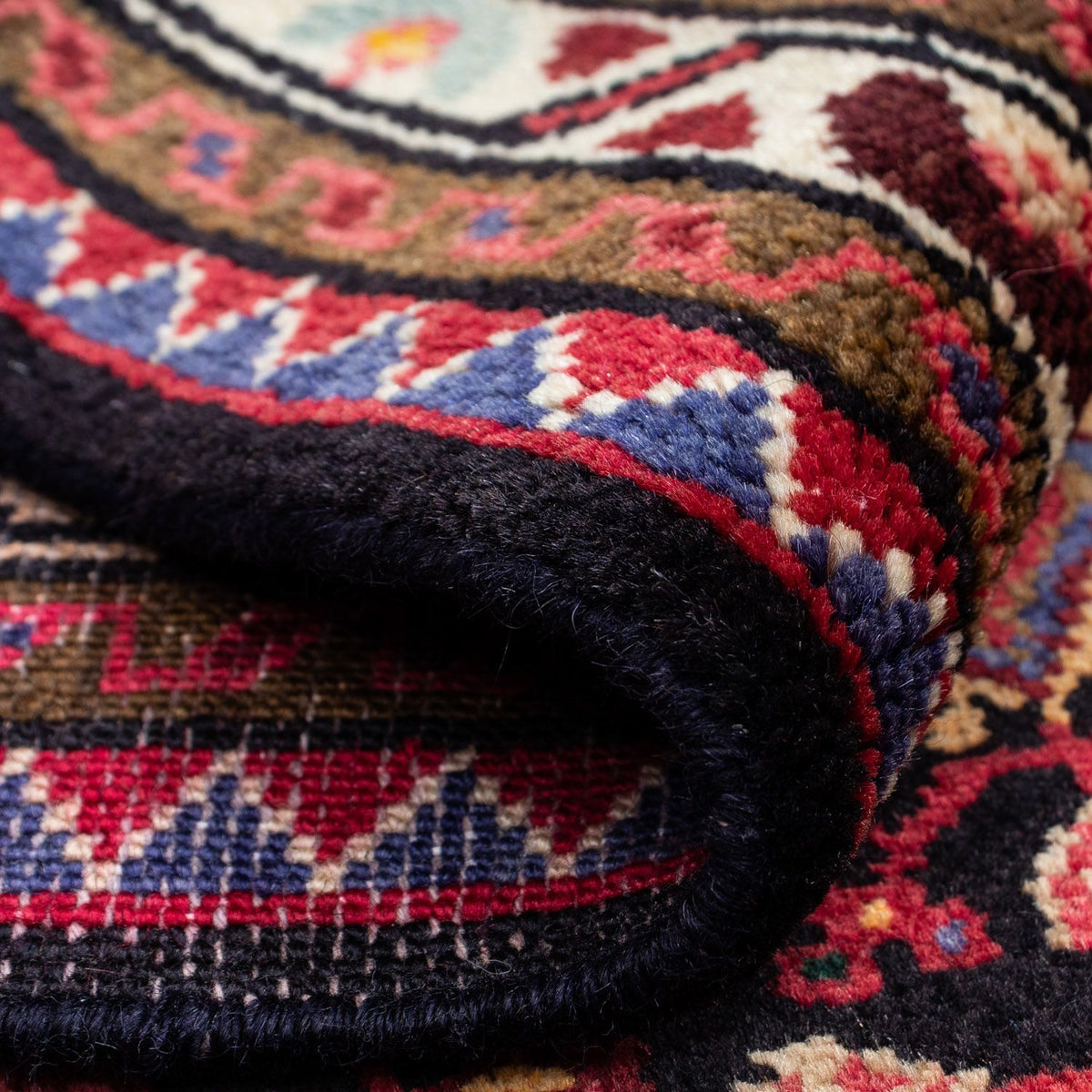 Persisk tæppe - Nomadisk - 125 x 80 cm - mørkeblå