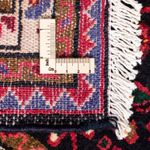 Persisk tæppe - Nomadisk - 125 x 80 cm - mørkeblå