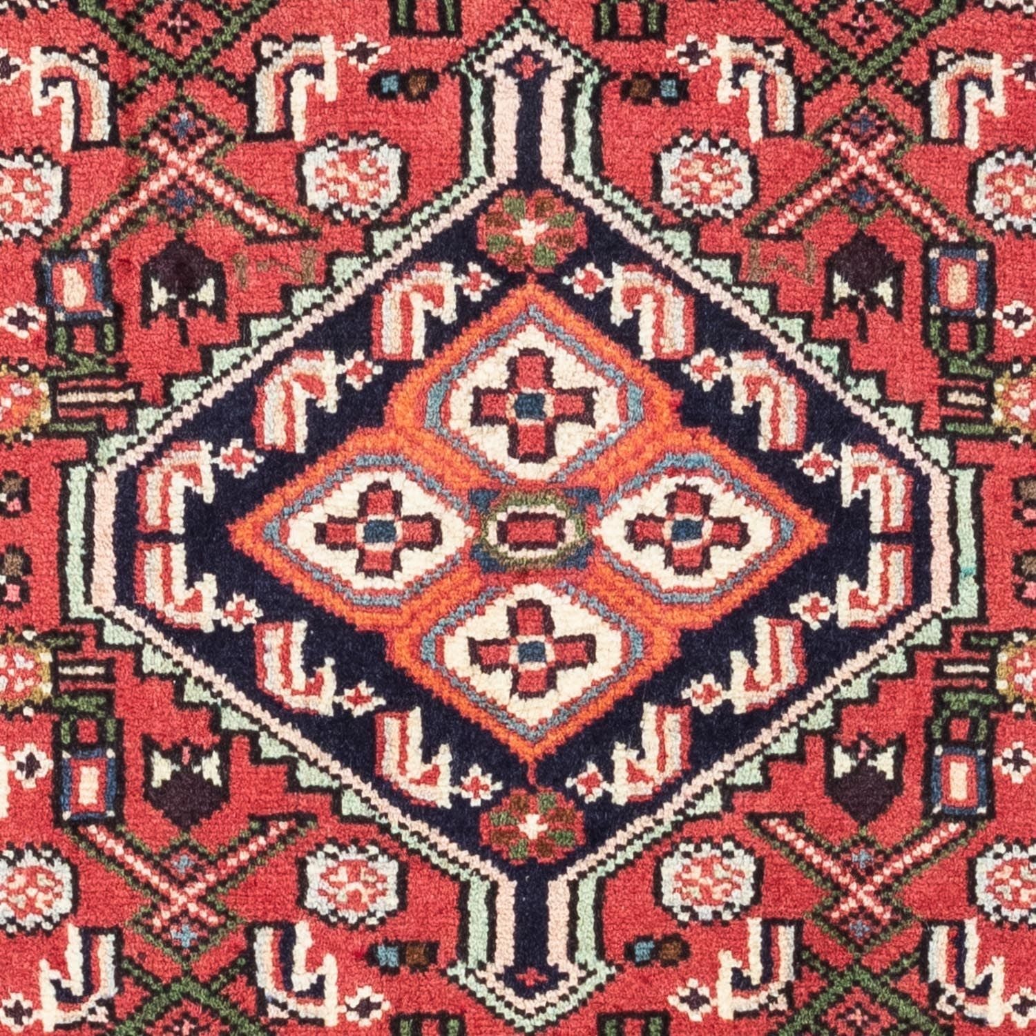 Persisk tæppe - Nomadisk - 125 x 80 cm - rød