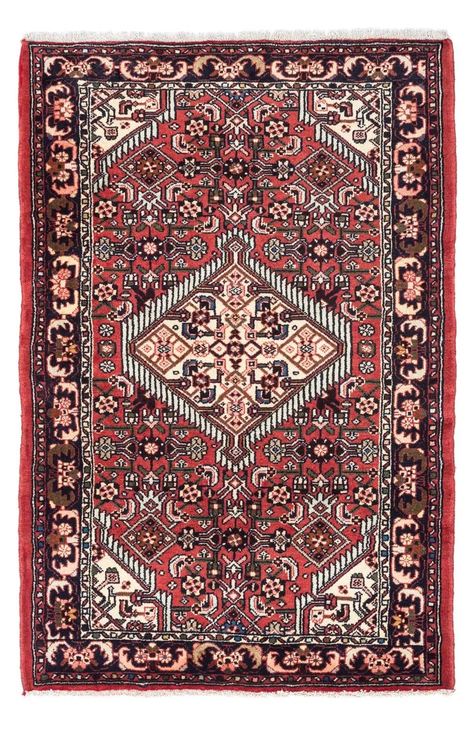 Persisk tæppe - Nomadisk - 125 x 80 cm - rød