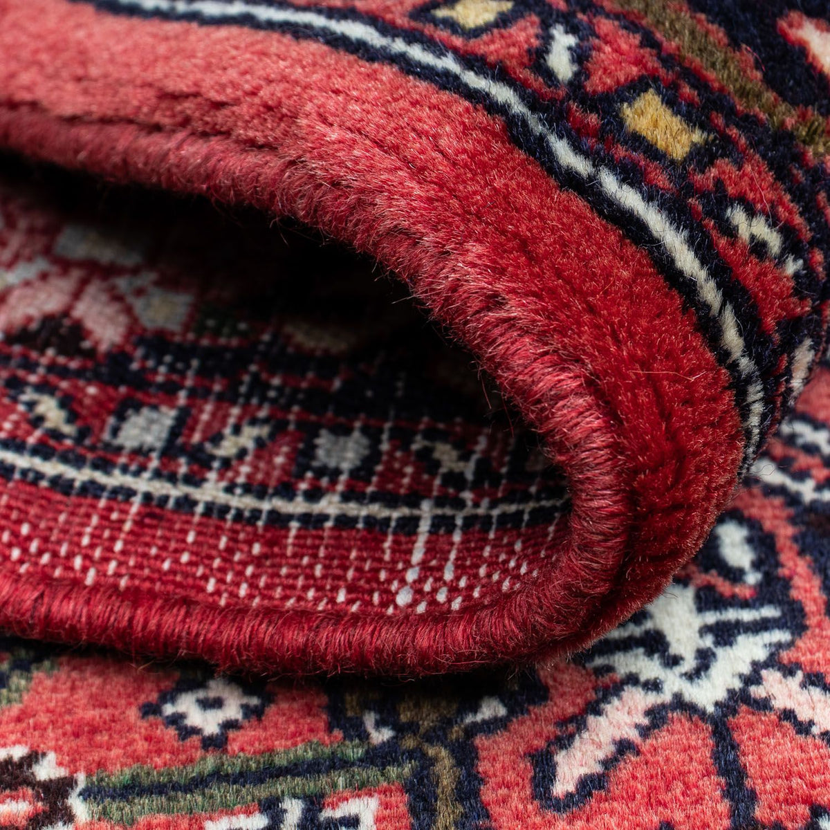 Persisk tæppe - Nomadisk - 125 x 80 cm - rød