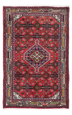 Persisk tæppe - Nomadisk - 125 x 80 cm - rød
