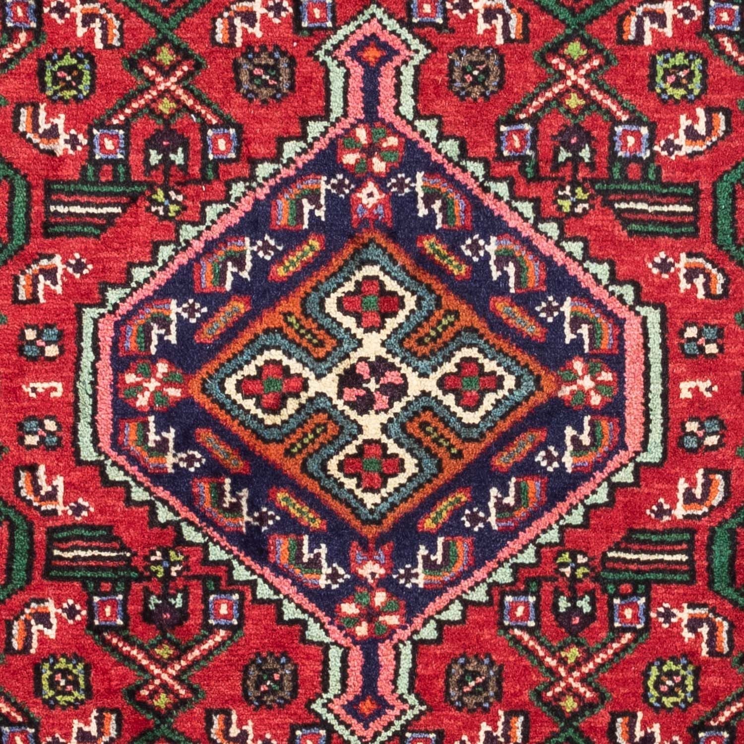 Persisk tæppe - Nomadisk - 125 x 80 cm - rød