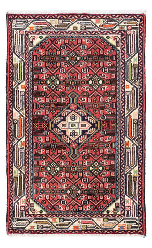 Persisk tæppe - Nomadisk - 125 x 80 cm - rød