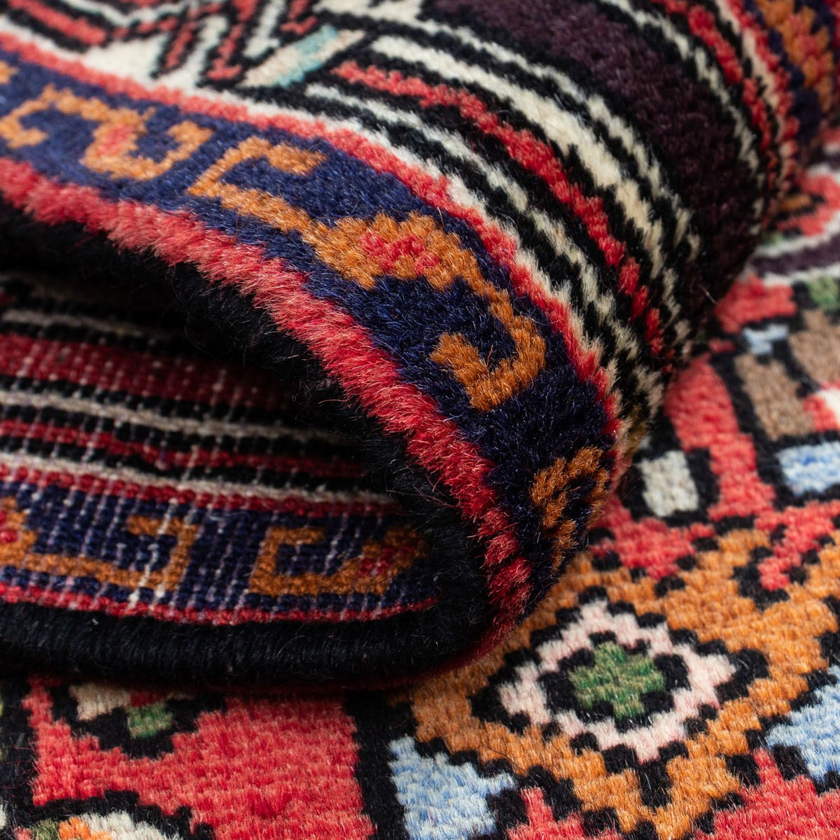 Persisk tæppe - Nomadisk - 125 x 80 cm - rød