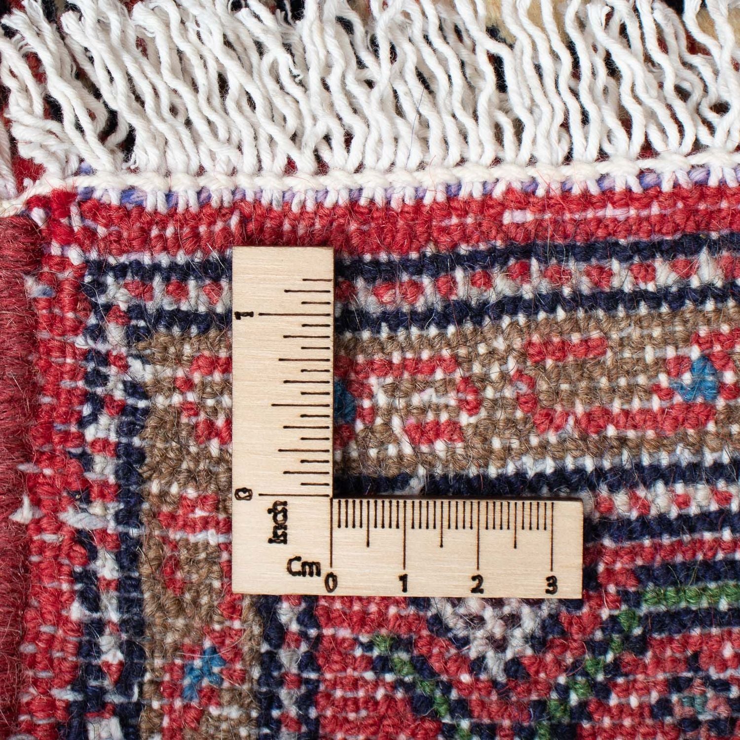 Persisk tæppe - Nomadisk - 125 x 80 cm - beige