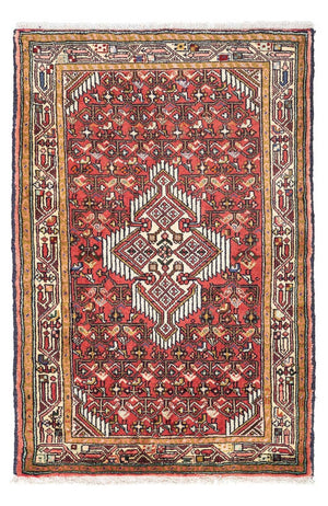 Persisk tæppe - Nomadisk - 125 x 80 cm - lysrød