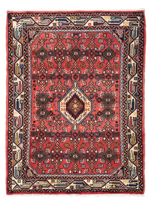 Persisk tæppe - Nomadisk - 125 x 80 cm - rød