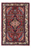 Persisk tæppe - Nomadisk - 125 x 80 cm - mørkerød