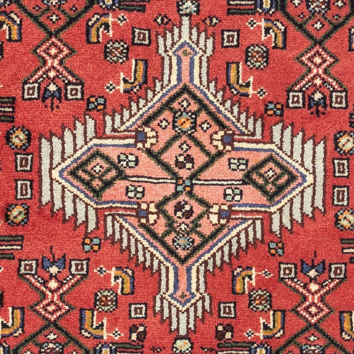 Persisk tæppe - Nomadisk - 125 x 80 cm - rød