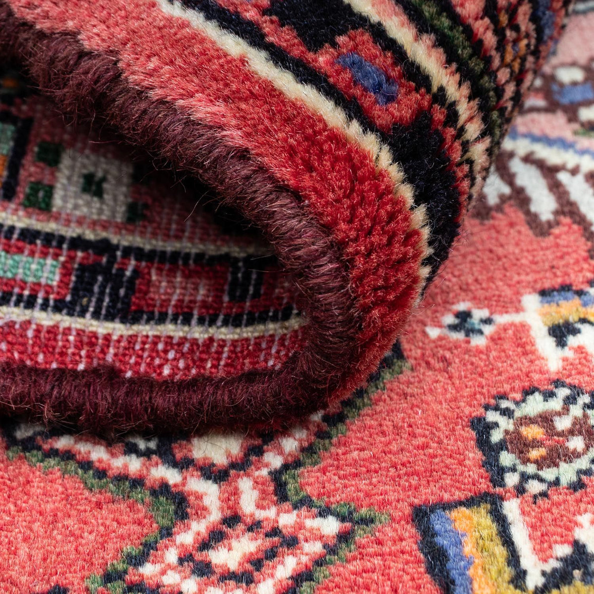 Persisk tæppe - Nomadisk - 125 x 80 cm - rød